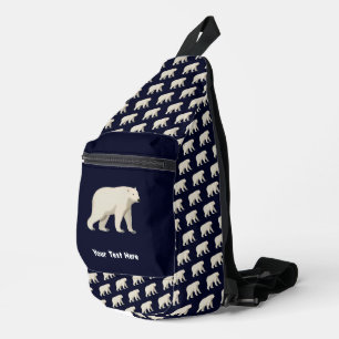 Bandolera Oso Polar Cutáneo y Luces del Norte