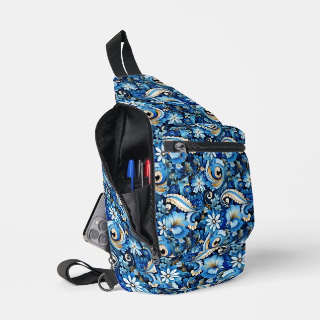 Bandolera Paisley  (Abierto)