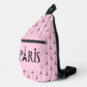 Bandolera Paris Eiffel Tower Design Sling Bag