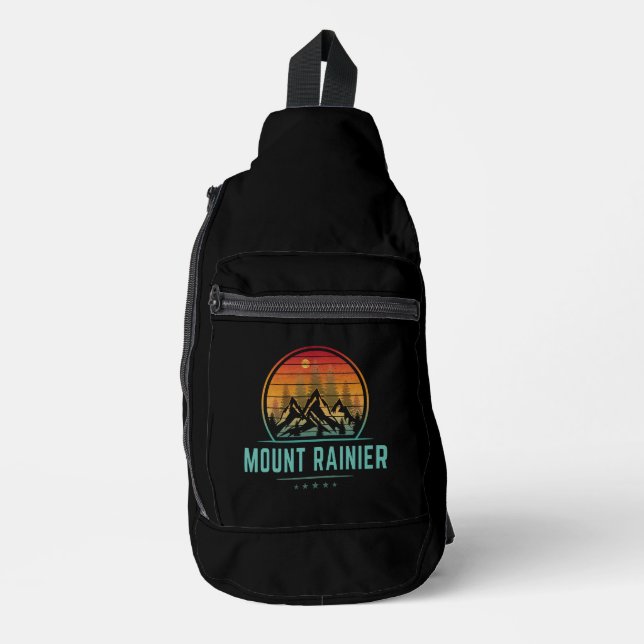 Bandolera Parque Nacional Mount Rainier (Anverso)
