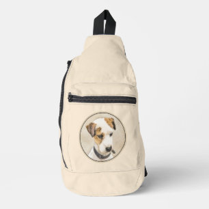 Bandolera Parson Jack Russell Terrier Pintura Mascota Perro 