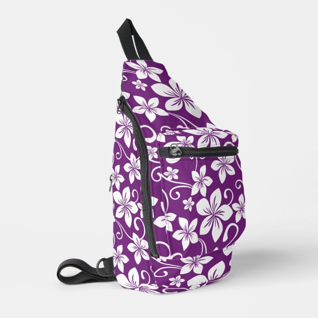 BANDOLERA PATRÓN AZUL HAWAII EN PLUM (Esquina izquierda)