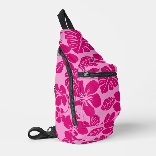 Bandolera PATRÓN DE BIQUINI ROSA EN ROSA x 2 (Esquina izquierda)