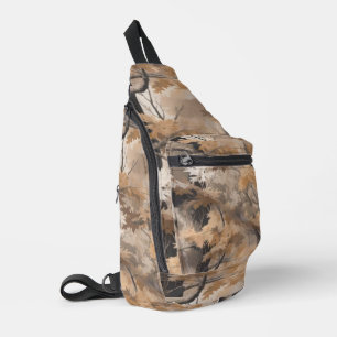Bandolera Patrón de camuflaje de bosque