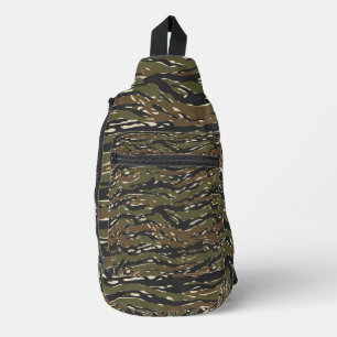 Bandolera Patrón de Camuflaje de Raya de Tigre