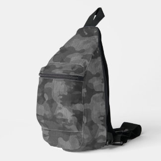 Bandolera Patrón de Camuflaje Gris