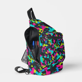 Bandolera Patrón de Camuflaje Neon