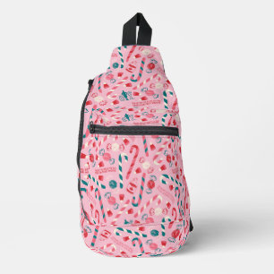 Bandolera Patrón de Candy Elf Holiday