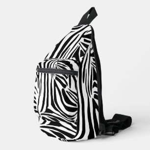Bandolera Patrón de cebra