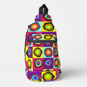 Bandolera patrón de círculos