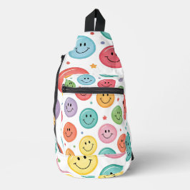Bandolera Patrón de Emoji Sonriente