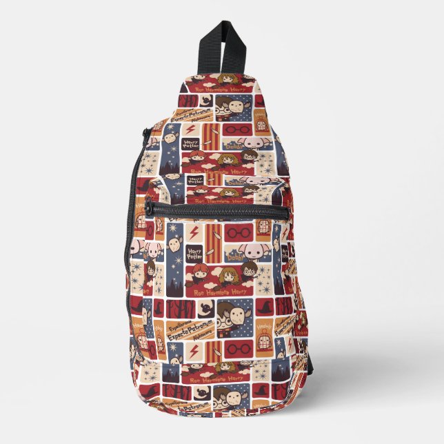 Bandolera Patrón de escenas del Personalizado de Harry Potte (Anverso)