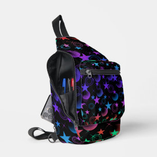 Bandolera Patrón de estrellas y cosas