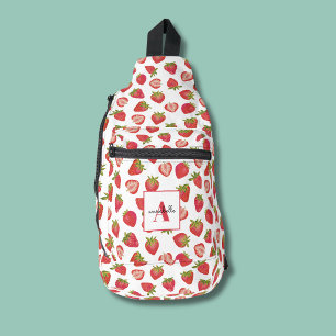 Bandolera Patrón de fresa