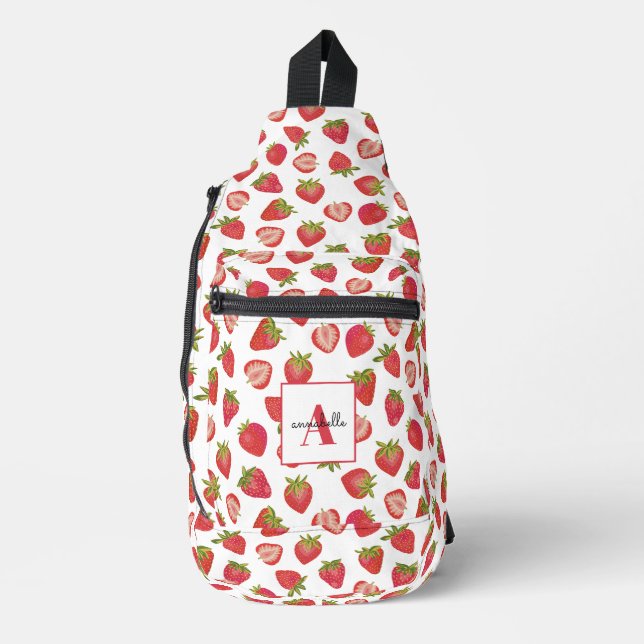 Bandolera Patrón de fresa (Anverso)