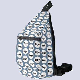Bandolera Patrón de logotipo Promoción de marca comercial Az