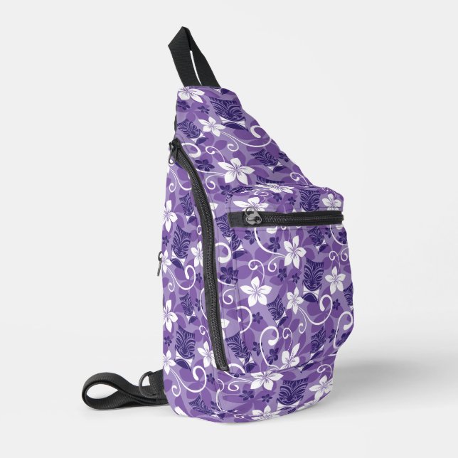 BANDOLERA PATRÓN DE LUAU TIKI (PURPLE) (Esquina izquierda)