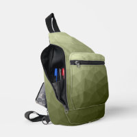Patrón de malla geométrica con gradiente verde mil