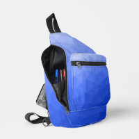 Patrón de malla geométrica de gradiente azul oscur