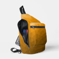 patrón de malla geométrica de gradiente de naranja