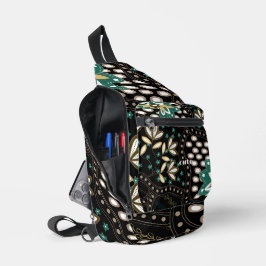 Bandolera Patrón floral