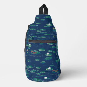 Bandolera Patrón laguna blanco Lotus lagador