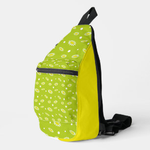 Bandolera Patrón Retro de Primavera de Margarita con Lunares