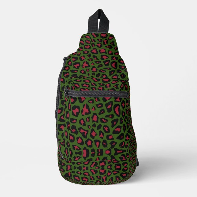 Bandolera Patrón sin foco de leopardo (Anverso)