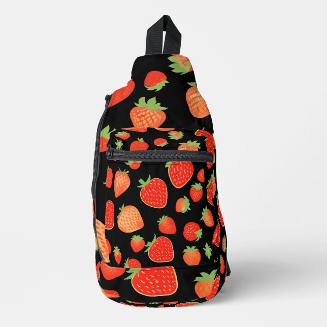 Bandolera Patrones de fresa (Anverso)