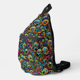 Bandolera Patrones de zombi en varios colores