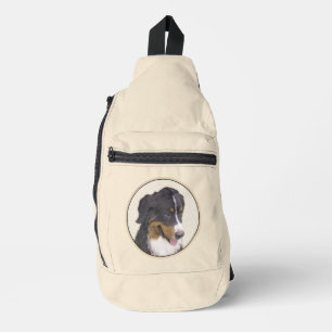 Bandolera Perro de montaña bernés Pintura de Berner Arte de 
