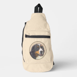 Bandolera Perro de montaña bernés Pintura de Berner Arte de 