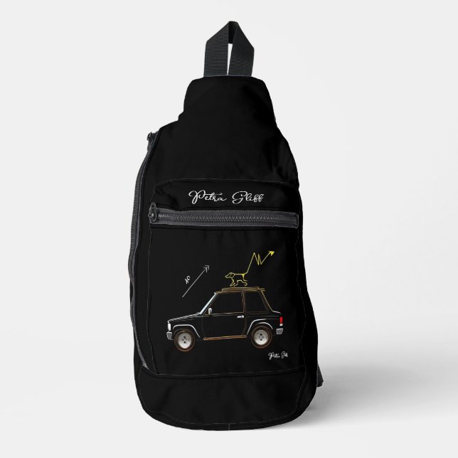 Bandolera Perro en Wall Street  (Anverso)
