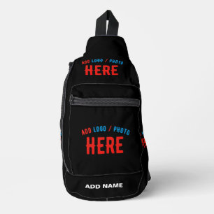 BANDOLERA PERSONALIZABLE MODERNO ESTILO NEGRO VERIFICADO MAR
