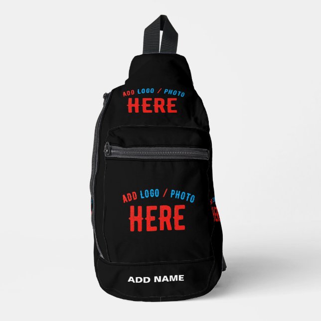 BANDOLERA PERSONALIZABLE MODERNO ESTILO NEGRO VERIFICADO MAR (Anverso)