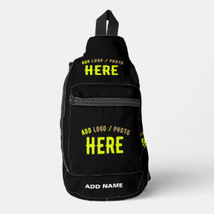 BANDOLERA PERSONALIZABLE MODERNO ESTILO NEGRO VERIFICADO MAR