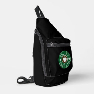 Bandolera Personalizado barista sling bag con logo de la caf