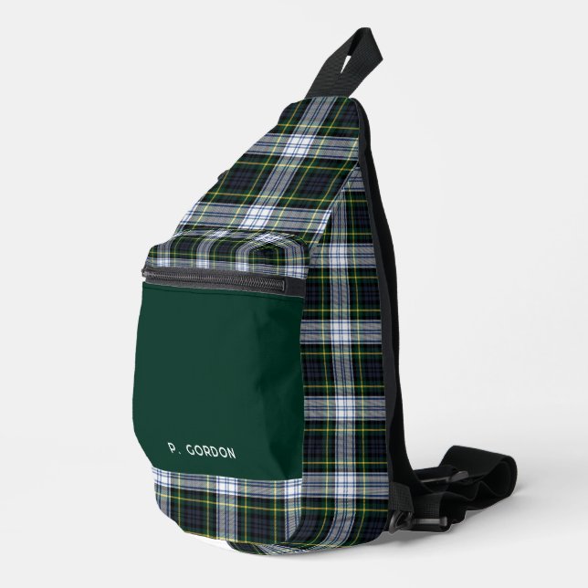 Bandolera Personalizado el clásico plaid Gordon Rustic Tartá (Esquina derecha)