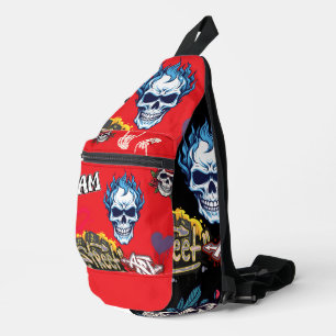 Bandolera Personalizado ilustraciones de arte callejero de d