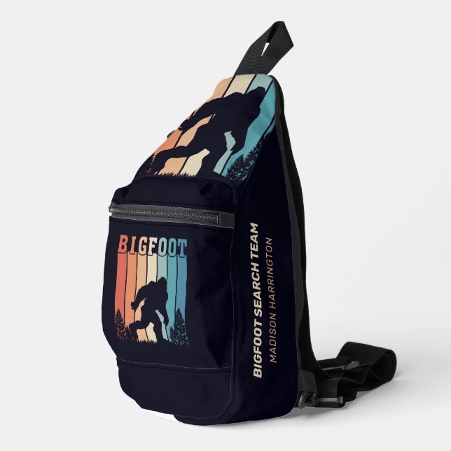 Bandolera Personalizado Texto Pie grande (Esquina derecha)