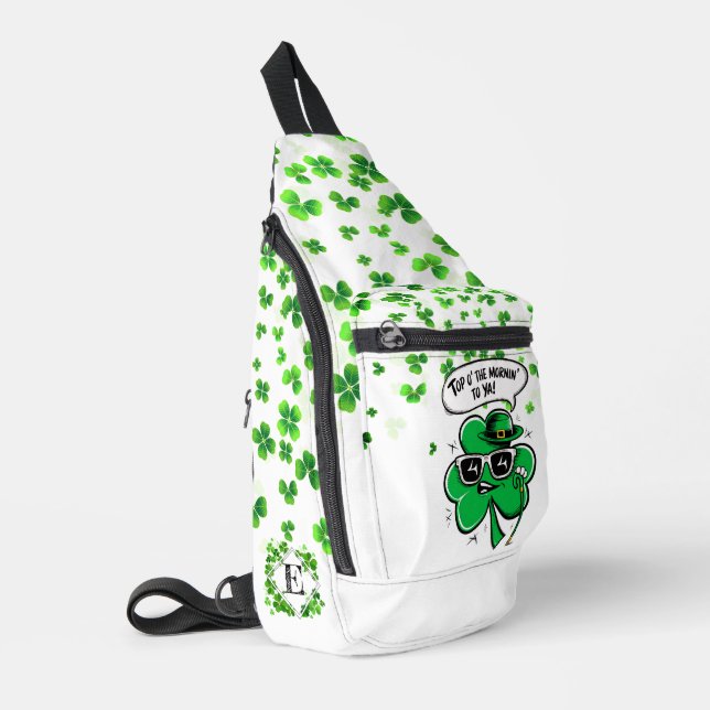 Bandolera Personalizado Top O' The Mornin' Shamrock (Esquina izquierda)