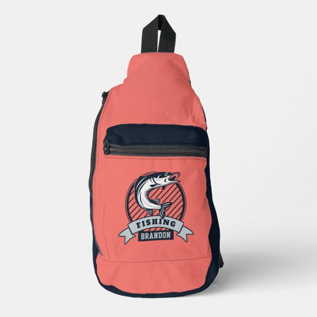 Bandolera PESCA de nombre personalizado (Anverso)