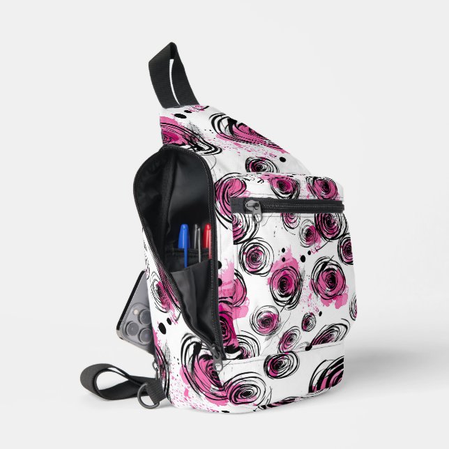 Bandolera Pétalos insignificantes Patrones sin foco (Abierto)