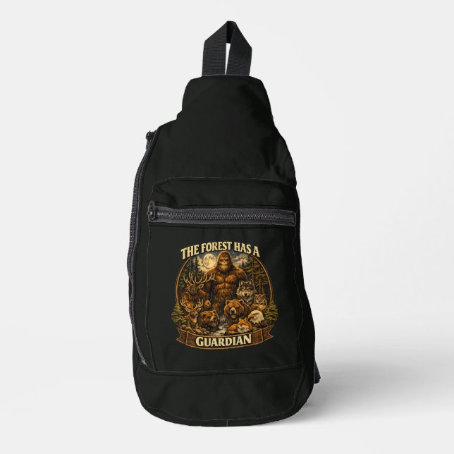 Bandolera Pie Grande Sasquatch (Anverso)