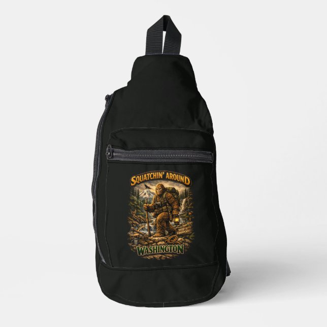 Bandolera Pie Grande Sasquatch (Anverso)