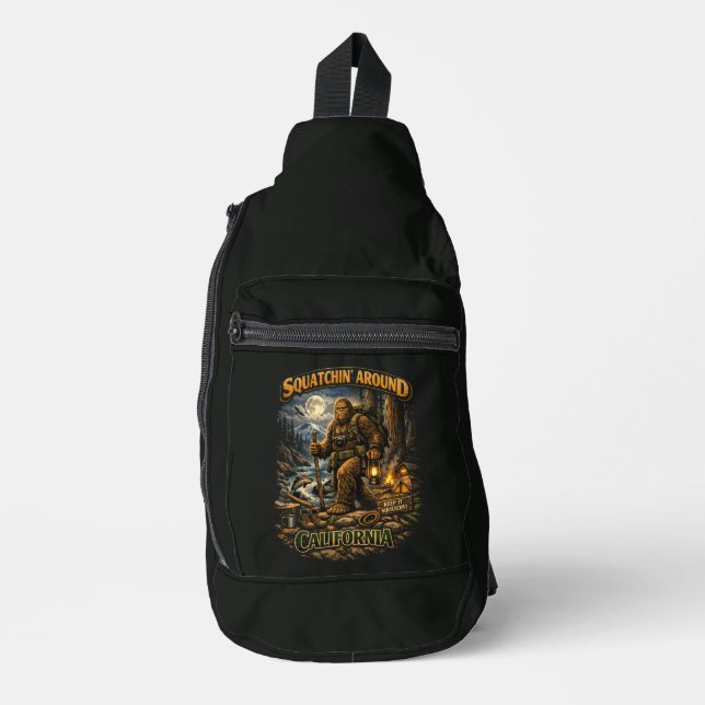 Bandolera Pie Grande Sasquatch (Anverso)