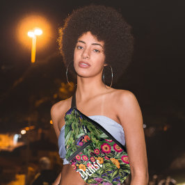 Bandolera Pink Meadow Floral