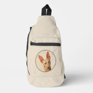 Bandolera Pintura del Cirneco dell’Etna Arte de perro origin