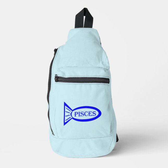 Bandolera Piscis Star Sign Fish (Anverso)