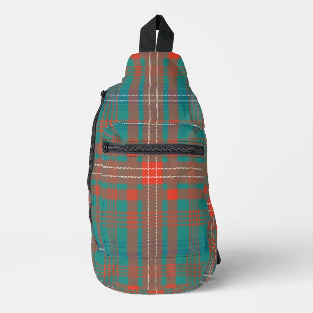 Bandolera Plaid Rustic Classic Wilson (Anverso)